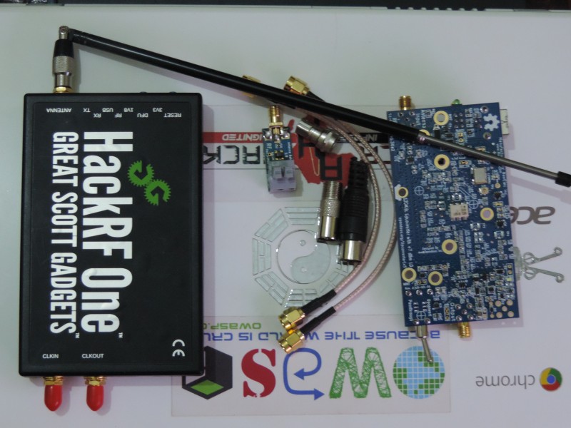 The HackRF One: First steps - The poetry of (in)security